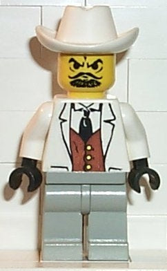 Preowned LEGO® Minifigure – Adventurers adv023 Se?or Palomar (Senor Palomar)