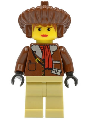 Preowned LEGO® Minifigure – Adventurers adv028 Pippin Reed Parka