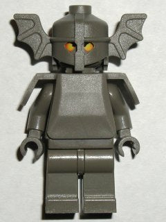 Preowned LEGO® Minifigure – Adventurers adv045 Dragon Fortress Guardian Bat Helmet Armor