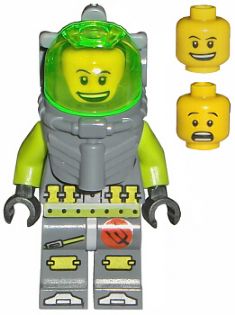 Preowned LEGO® Minifigure – Atlantis atl002a Atlantis Diver 2 Bobby