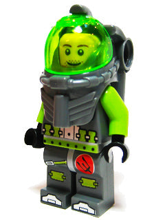 Preowned LEGO® Minifigure – Atlantis atl006a Atlantis Diver 4 Lance Spears