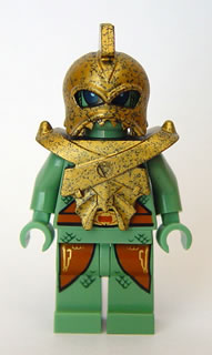 Preowned LEGO® Minifigure – Atlantis atl013 Atlantis Portal Emperor