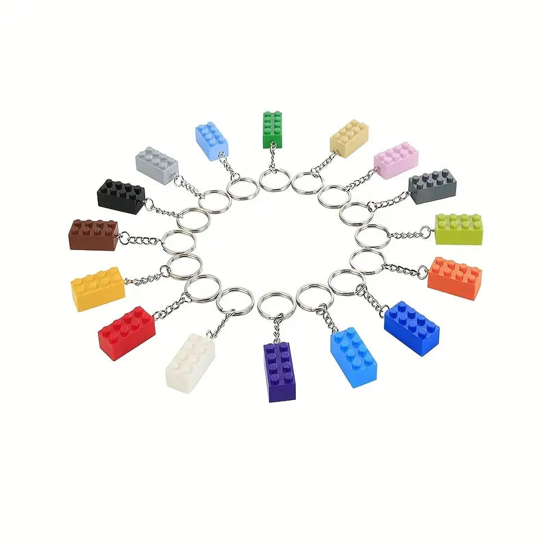 LEGO® Keychain – 2x4 Brick Keychains Random Color