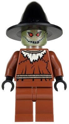 Preowned LEGO® Minifigure – Batman I bat016 Scarecrow Glow in the Dark Head