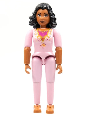 Preowned LEGO® Minifigure – Belville belvfemale10 Belville Female Safran Pink Top w/Dark Pi