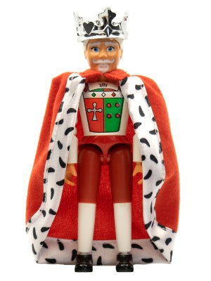 Preowned LEGO® Minifigure – Belville belvmale07a Belville Male King w/White and Red Pants S