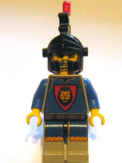 Preowned LEGO® Minifigure – Castle cas020 Knights Kingdom I King Leo Black Dragon Helmet Re