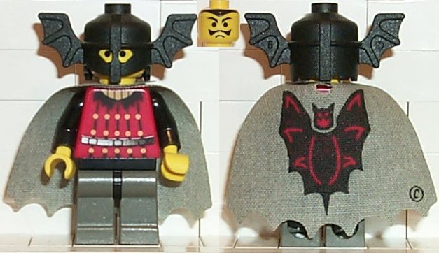 Preowned LEGO® Minifigure – Castle cas022 Fright Knights Bat Lord w/Cape