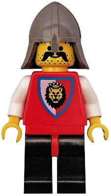 Preowned LEGO® Minifigure – Castle cas066 Royal Knights Knight 4 Dark Gray Neck-Protector