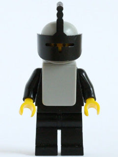 Preowned LEGO® Minifigure – Castle cas085a Classic Yellow Castle Knight Black Cavalry