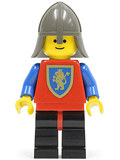 Preowned LEGO® Minifigure – Castle cas112 Crusader Lion Black Legs w/Red Hips Dark Gray Nec