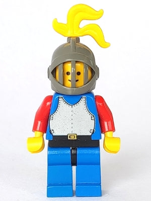 Preowned LEGO® Minifigure – Castle cas180 Breastplate Blue w/Red Arms Blue Legs w/Black Hip