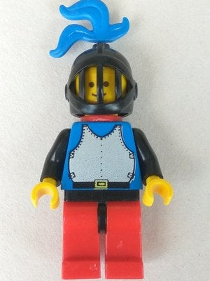 Preowned LEGO® Minifigure – Castle cas184 Breastplate Blue w/Black Arms Red Legs w/Black Hi