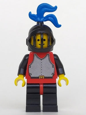 Preowned LEGO® Minifigure – Castle cas194 Breastplate Red w/Black Arms Black Legs w/Red Hip