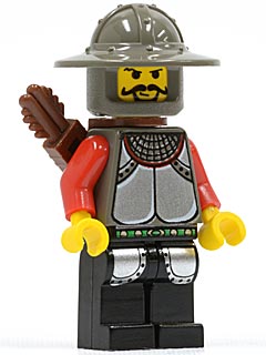 Preowned LEGO® Minifigure – Castle cas246 Knights Kingdom I Knight 1 Quiver