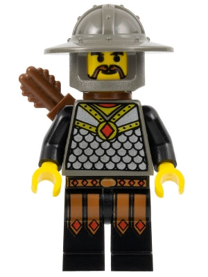 Preowned LEGO® Minifigure – Castle cas247 Knights Kingdom I Knight 2 Quiver