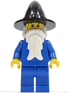 Preowned LEGO® Minifigure – Castle cas306 Wizard Black Wizard/Witch Hat
