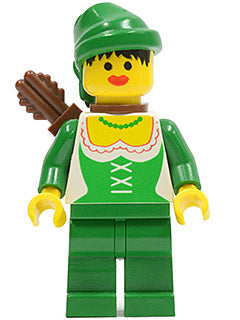 Preowned LEGO® Minifigure – Castle cas319 Forestwoman Original w/Quiver