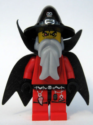 Preowned LEGO® Minifigure – Castle cas326 Fantasy Era Evil Wizard