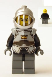 Preowned LEGO® Minifigure – Castle cas334 Fantasy Era Crown Knight Plain w/Breastplate Gril