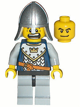 Preowned LEGO® Minifigure – Castle cas341 Fantasy Era Crown Knight Scale Mail w/Crown Helme