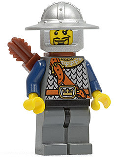 Preowned LEGO® Minifigure – Castle cas345 Fantasy Era Crown Knight Scale Mail w/Chest Strap