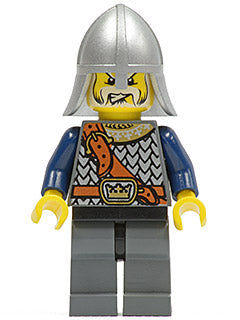 Preowned LEGO® Minifigure – Castle cas348 Fantasy Era Crown Knight Scale Mail w/Chest Strap