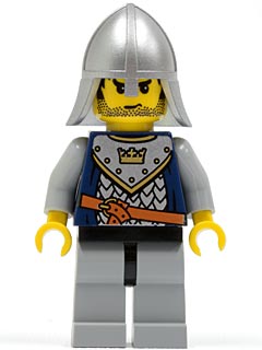 Preowned LEGO® Minifigure – Castle cas360 Fantasy Era Crown Knight Scale Mail w/Crown Helme