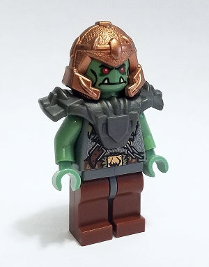 Preowned LEGO® Minifigure – Castle cas375 Fantasy Era Troll Warrior 5
