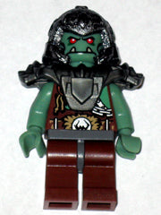 Preowned LEGO® Minifigure – Castle cas398 Fantasy Era Troll Warrior 6