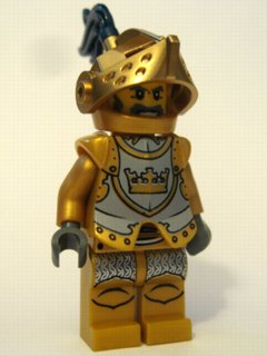 Preowned LEGO® Minifigure – Castle cas415 Fantasy Era Gold Knight