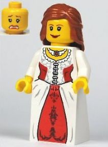 Preowned LEGO® Minifigure – Castle cas442 Kingdoms Lion Princess