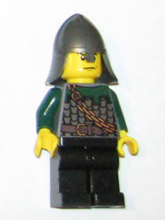 Preowned LEGO® Minifigure – Castle cas458 Kingdoms Dragon Knight Scale Mail w/Chain and Bel