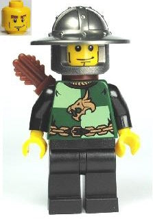 Preowned LEGO® Minifigure – Castle cas466 Kingdoms Dragon Knight Quarters Helmet w/Broad Br