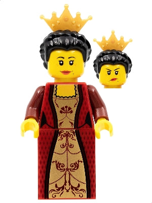 Preowned LEGO® Minifigure – Castle cas469 Kingdoms Queen w/Black Hair