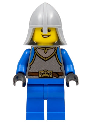 Preowned LEGO® Minifigure – Castle cas540 Castle Kings Knight Scale Mail Crown Belt Helmet