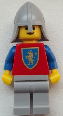 Preowned LEGO® Minifigure – Castle cas542 Crusader Lion Light Bluish Gray Legs Light Bluish