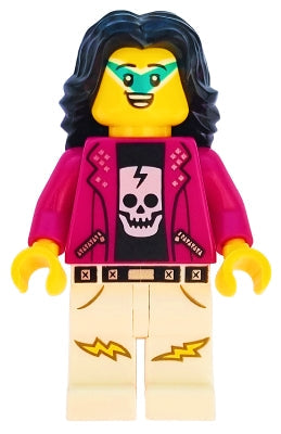 Preowned LEGO® Minifigure – Minifigures col410 Rock Singer