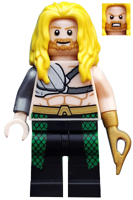 Preowned LEGO® Minifigure – DC Super Heroes colsh03 Aquaman DC Super Heroes