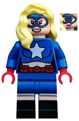 Preowned LEGO® Minifigure – DC Super Heroes colsh04 Stargirl DC Super Heroes