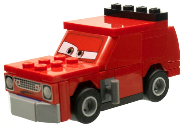 Preowned LEGO® Minifigure – Cars crs077 Grem Red