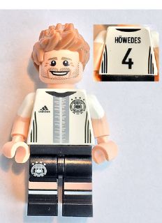Preowned LEGO® Minifigure – Deutscher Fussball Bund dfb005 Benedikt Howedes Deutscher Fussb