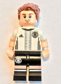 Preowned LEGO® Minifigure – Deutscher Fussball Bund dfb015 Mario Gotze Deutscher Fussball-B