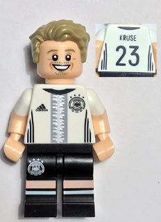 Preowned LEGO® Minifigure – Deutscher Fussball Bund dfb016 Max Kruse Deutscher Fussball-Bun