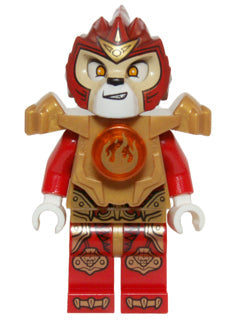 Preowned LEGO® Minifigure – Dimensions dim012 Laval Fire Chi Heavy Armor Red Arms