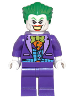 Preowned LEGO® Minifigure – Dimensions dim017 The Joker Medium Azure Vest Lime Bow Tie Larg