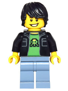Preowned LEGO® Minifigure – Dimensions dim020 Gamer Kid Gamin "gamer"