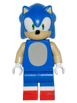 Preowned LEGO® Minifigure – Dimensions dim031 Sonic the Hedgehog Tan Face and Arms Grin to