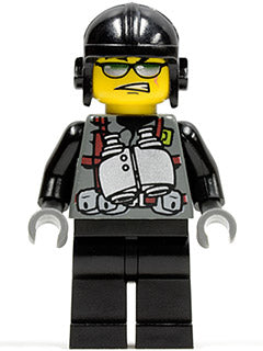 Preowned LEGO® Minifigure – Dino Attack din005 Viper Binoculars Torso