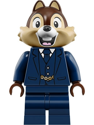 Preowned LEGO® Minifigure – Disney dis045 Chip Dark Blue Suit